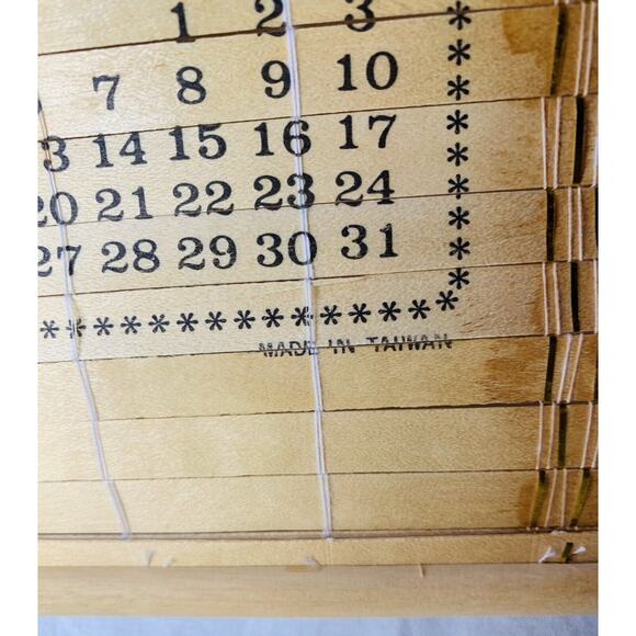 Bamboo Calendar 1988-89 Vintage Hummel Children Kitten 12.5" x 33" Double Sided - Picture 2 of 12